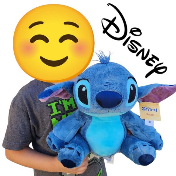 NEW Large 14" Disney Lilo and Stitch Plush Toy Disney Plush Stuffed Animal Plush - Picture 2 of 16